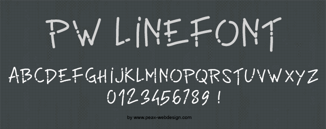 PW Linefont