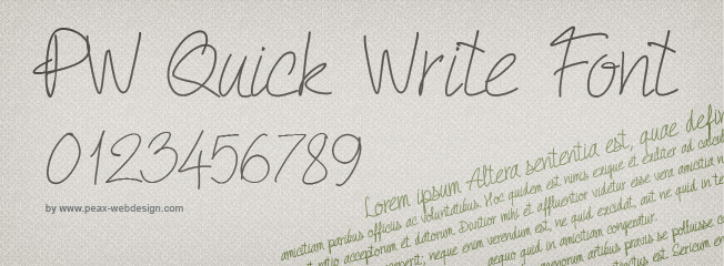 PW Quick Write