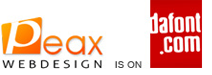 Peax Webdesign on Dafont