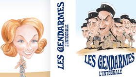 Caricature Gendarmes St-Tropez