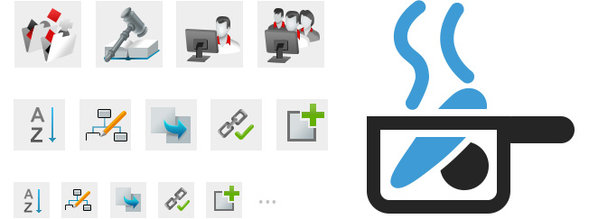Extension d'une bibliothèque de pictogrammes