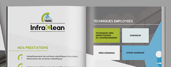Création de logo et brochure