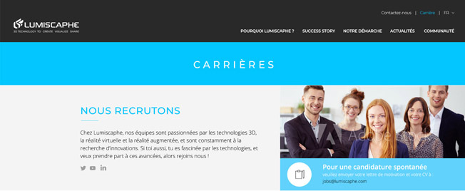 Design de site web