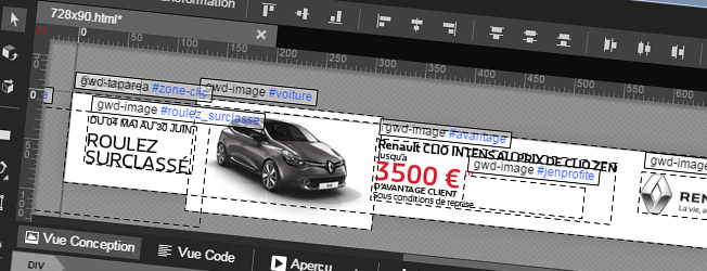 Bannières HTML5 et newsletter responsive