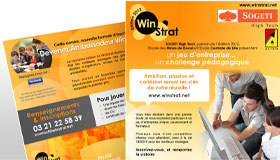 Affiche et brochure commerciale