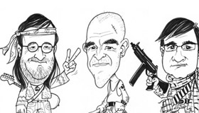 Caricatures Stade de France